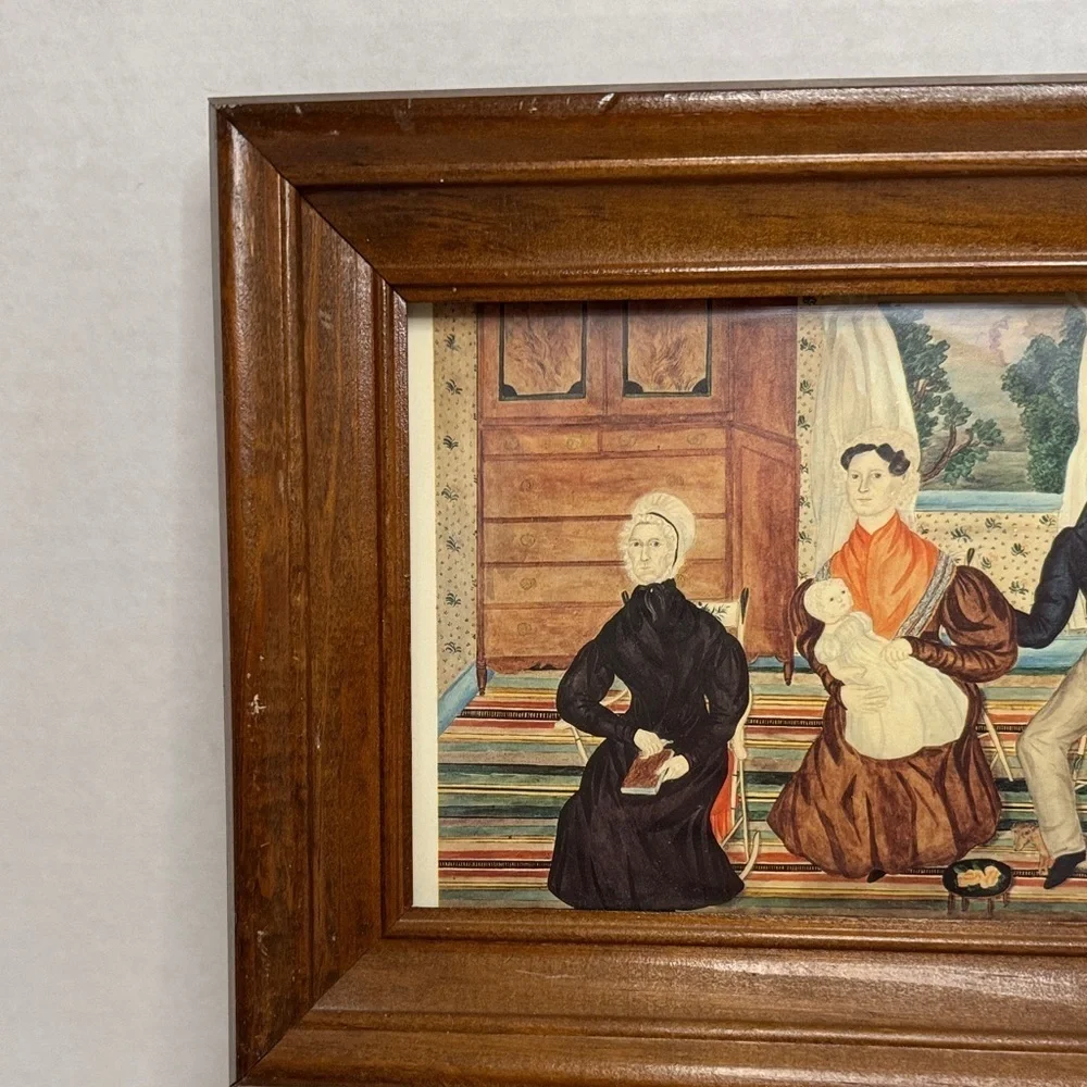 American Folk Art Print 
